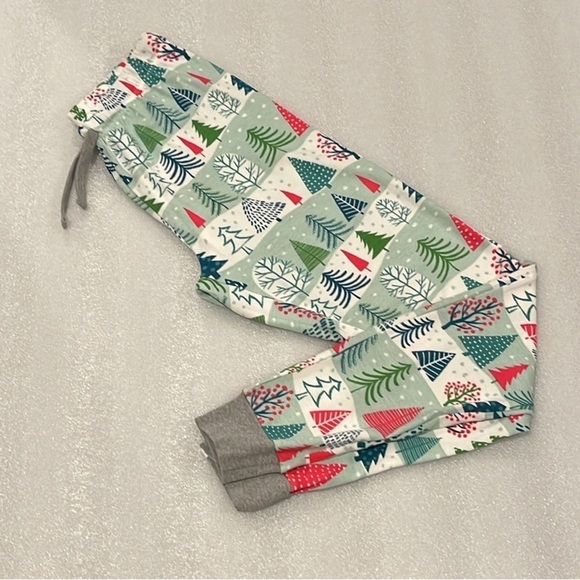 🆕 Honest Baby Clothing 100% Organic Cotton Christmas Tree 2 Piece PJ Set Size M - Picture 3 of 8